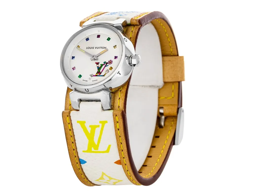 Louis Vuitton Womens Analog Watches, Silver